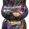 Melting Pot - Beeld Design Beer Zwart Splash Multicolor 30x70cm Melting Pot - Beeld Design Beer Zwart Splash Multicolor 30x70cm