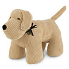 Melting Pot - Poef & Deurstop Hond Beige Corduroy 81x45cm Melting Pot - Poef & Deurstop Hond Beige Corduroy 81x45cm