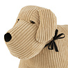 Melting Pot - Poef & Deurstop Hond Beige Corduroy 81x45cm Melting Pot - Poef & Deurstop Hond Beige Corduroy 81x45cm