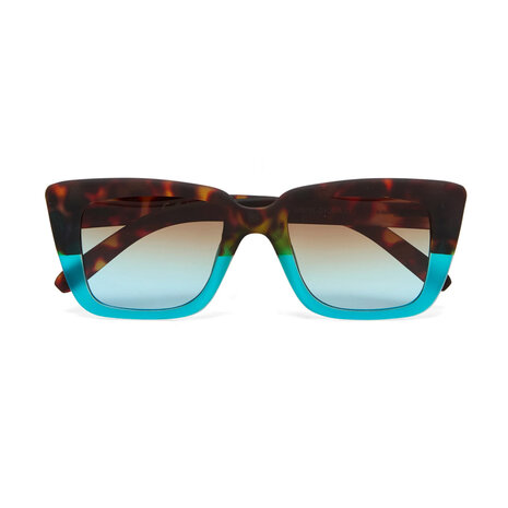 Okkia - Zonnebril ELBA Square Havana Blue OK044-HB