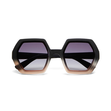 Okkia - Zonnebril EMMA Hexagon Black Rose OK015-BP Okkia - Zonnebril EMMA Hexagon Black Rose OK015-BP