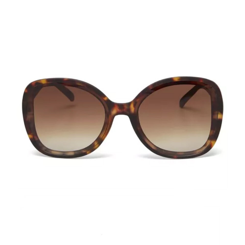 Okkia - Zonnebril ANNA Butterfly Classic Havana met Bruine Gradient Lenzen en Veerpoten OK019-CH Okkia - Zonnebril ANNA Butterfly Classic Havana met Bruine Gradient Lenzen en Veerpoten OK019-CH