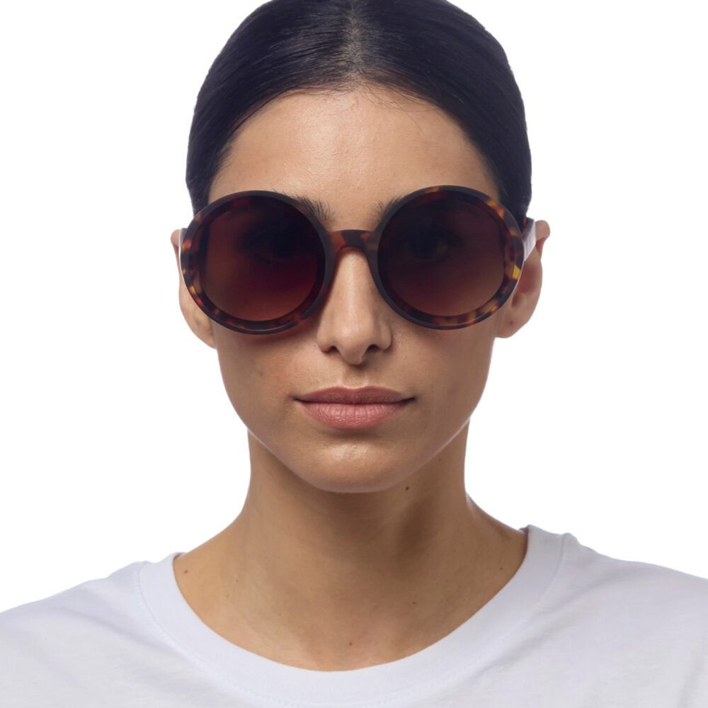 Okkia - Zonnebril MONICA Round Classic Havana OK014-CH Okkia - Zonnebril MONICA Round Classic Havana OK014-CH