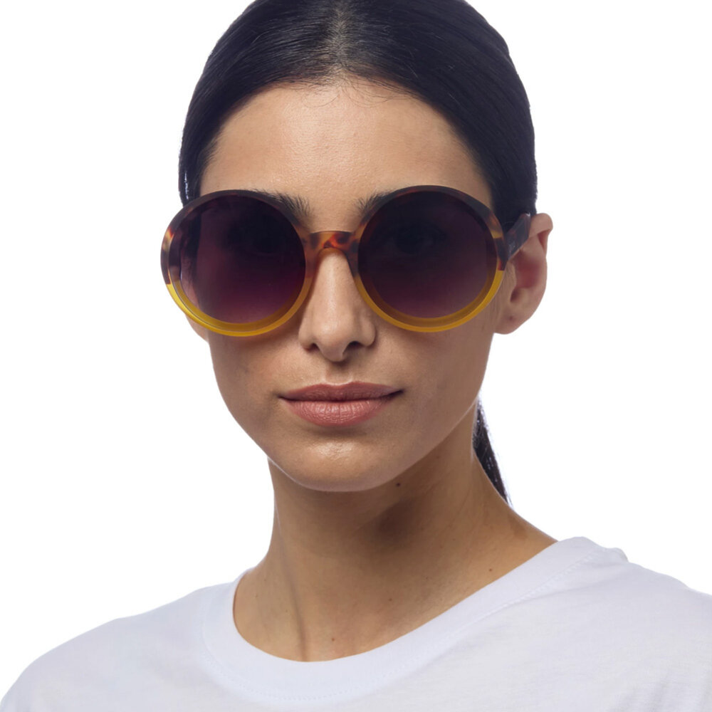 Okkia - Zonnebril MONICA Round Havana Yellow OK014-HY Okkia - Zonnebril MONICA Round Havana Yellow OK014-HY