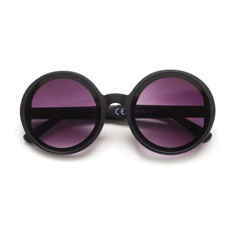 Okkia - Zonnebril MONICA Round Black OK014-BK Okkia - Zonnebril MONICA Round Black OK014-BK