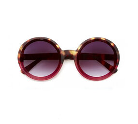 Okkia - Zonnebril MONICA Round Havana Pink OK014-HP Okkia - Zonnebril MONICA Round Havana Pink OK014-HP