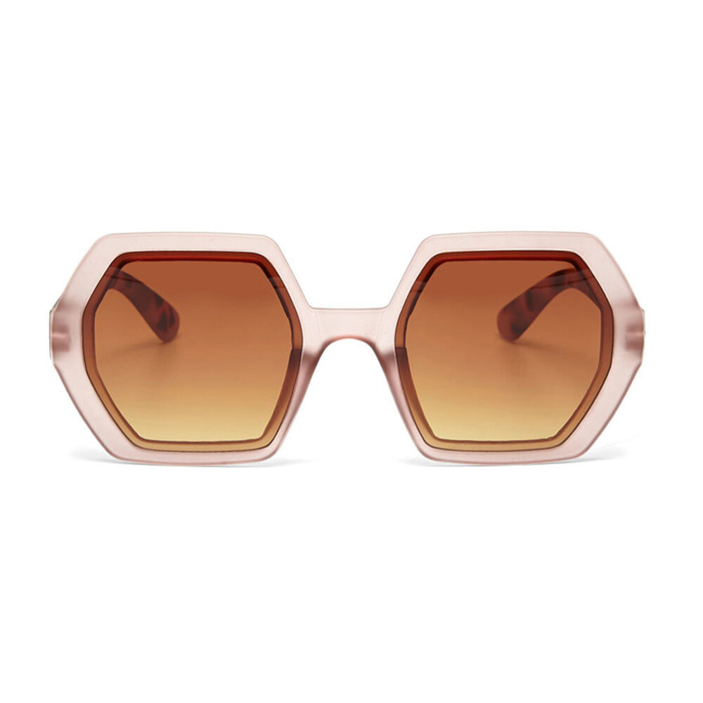 Okkia - Zonnebril EMMA Hexagon Pink Havana OK015-PH