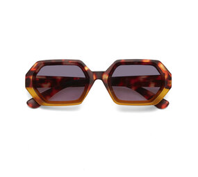 Okkia - Zonnebril ANDREA Small Hexagon Havana Yellow OK022-HY Okkia - Zonnebril ANDREA Small Hexagon Havana Yellow OK022-HY