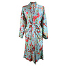 Imbarro - Kimono Royal Paradise Light Blue Viscose one-size Imbarro - Kimono Royal Paradise Light Blue Viscose one-size