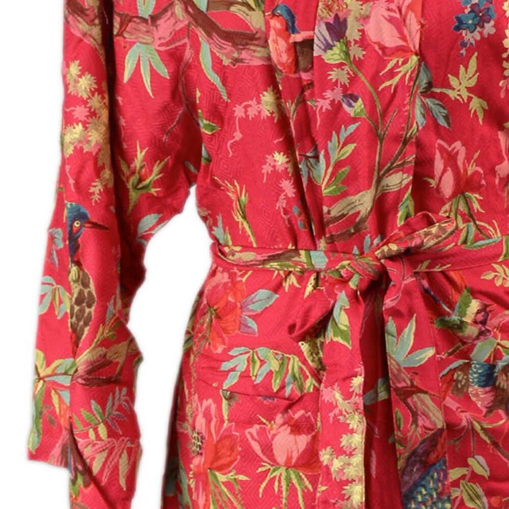Imbarro - Kimono Royal Paradise Cherry Viscose one-size Imbarro - Kimono Royal Paradise Cherry Viscose one-size