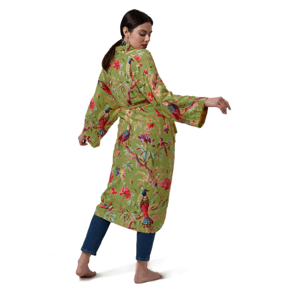 Imbarro - Kimono Royal Paradise Moss Viscose one-size Imbarro - Kimono Royal Paradise Moss Viscose one-size
