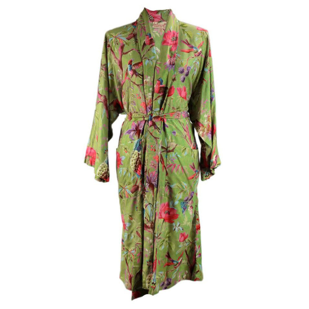 Imbarro - Kimono Royal Paradise Moss Viscose one-size Imbarro - Kimono Royal Paradise Moss Viscose one-size