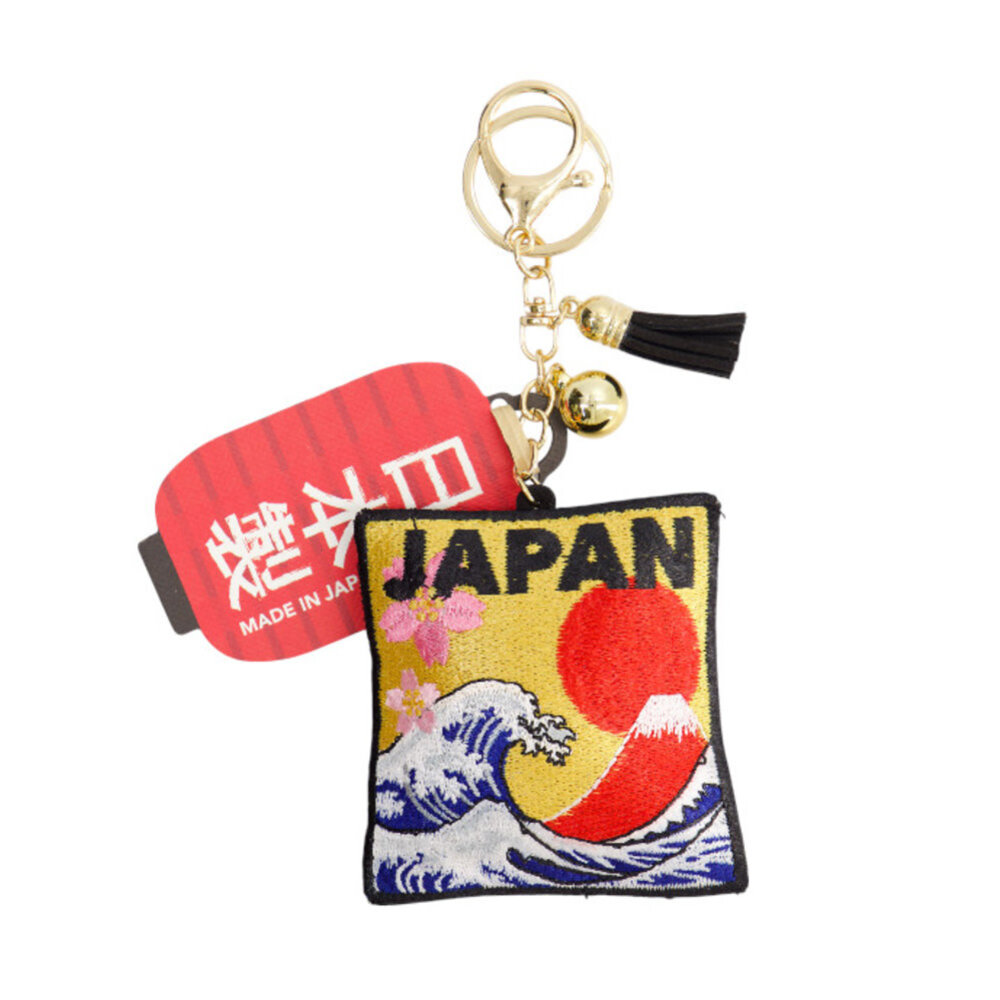 Melting Pot - Sleutelhangers Japanse Graphics Patch 15cm geborduurd 7 designs