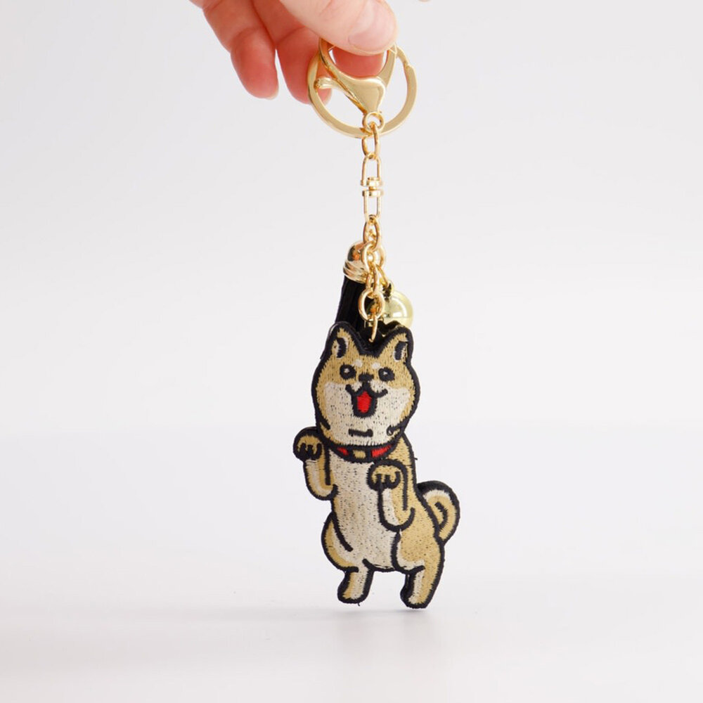 Melting Pot - Sleutelhangers Japanse Graphics Patch 15cm geborduurd 7 designs