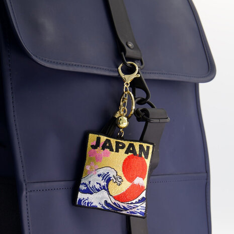 Melting Pot - Sleutelhangers Japanse Graphics Patch 15cm geborduurd 7 designs