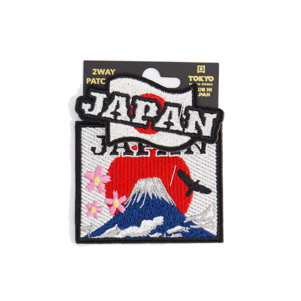 Melting Pot - Stickers & Textiel Patch Japan Graphics 6cm geborduurd Melting Pot - Stickers & Textiel Patch Japan Graphics 6cm geborduurd