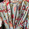Imbarro - Kimono Royal Paradise Turquoise Viscose one-size Imbarro - Kimono Royal Paradise Turquoise Viscose one-size