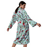 Imbarro - Kimono Royal Paradise Turquoise Viscose one-size Imbarro - Kimono Royal Paradise Turquoise Viscose one-size