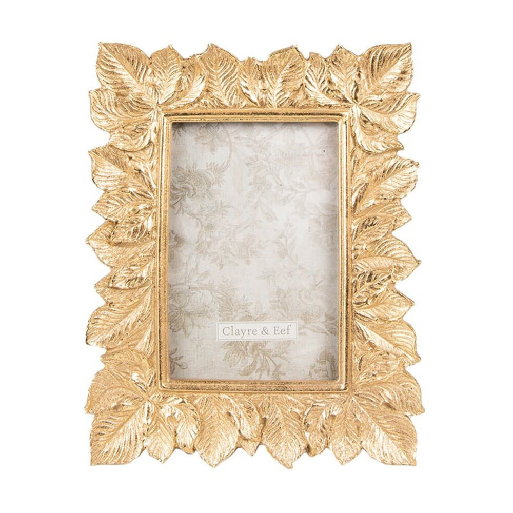 Melting Pot - Fotolijstje Bladeren Goud 18x22cm - foto 10x15cm 2f0769