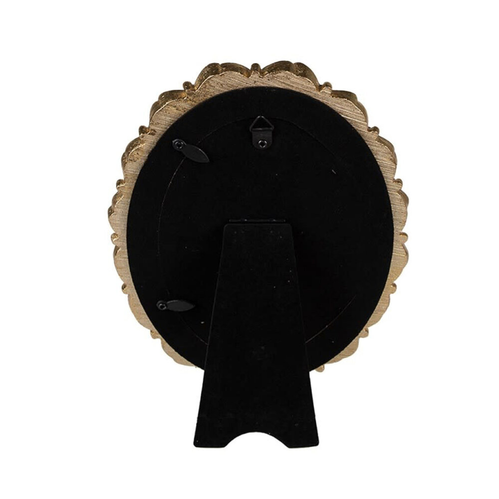 Melting Pot - Fotolijstje Ovaal Vlinders Goud 16x20cm - foto 10x15cm Melting Pot - Fotolijstje Ovaal Vlinders Goud 16x20cm - foto 10x15cm