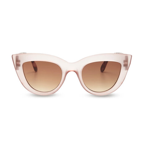 Okkia - Zonnebril CLAUDIA Big Cat-Eye Pink Havana OK013-PH