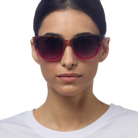 Okkia - Zonnebril SILVIA Cat-Eye Havana Pink OK020-HP