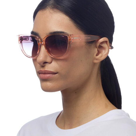 Okkia - Zonnebril SILVIA Cat-Eye Transparent Pink OK020-TPI