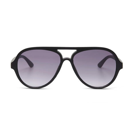 Okkia - Zonnebril ALESSIO Aviator Black met Donkere Gradient Lenzen en Veerpoten OK021-BK Okkia - Zonnebril ALESSIO Aviator Black met Donkere Gradient Lenzen en Veerpoten OK021-BK