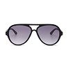 Okkia - Zonnebril ALESSIO Aviator Black met Donkere Gradient Lenzen en Veerpoten OK021-BK Okkia - Zonnebril ALESSIO Aviator Black met Donkere Gradient Lenzen en Veerpoten OK021-BK