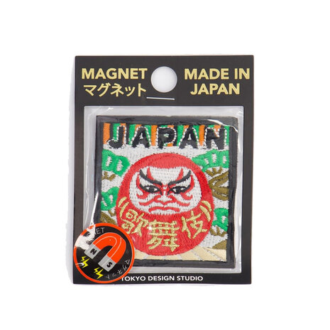 Melting Pot - Koelkast Magneet Patch 5x6cm geborduurd 9 soorten Melting Pot - Koelkast Magneet Patch 5x6cm geborduurd 9 soorten