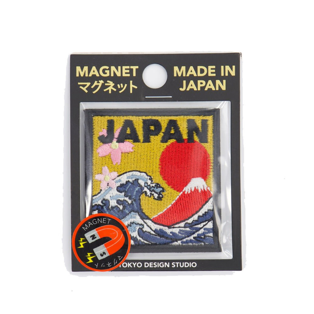 Melting Pot - Koelkast Magneet Patch 5x6cm geborduurd 9 soorten Melting Pot - Koelkast Magneet Patch 5x6cm geborduurd 9 soorten