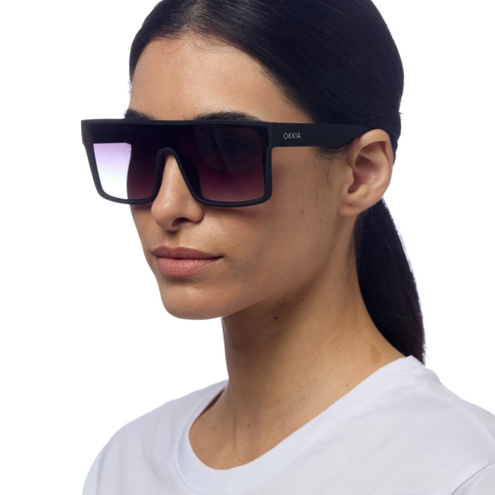 Okkia - Zonnebril TOKYO Mask Black OK033-BK Okkia - Zonnebril TOKYO Mask Black OK033-BK