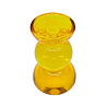 Colmore - Kandelaar Votief Geel Kristal Glas 12x16cm Colmore - Kandelaar Votief Geel Kristal Glas 12x16cm