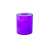 Colmore - Kandelaar Votief Paars Kristal Glas 6x6cm + waxinehouder Colmore - Kandelaar Votief Paars Kristal Glas 6x6cm + waxinehouder