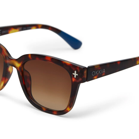 Okkia - Zonnebril GIOVANNI Classic Havana met Bruin Verloopglas OK012-CH Okkia - Zonnebril GIOVANNI Classic Havana met Bruin Verloopglas OK012-CH