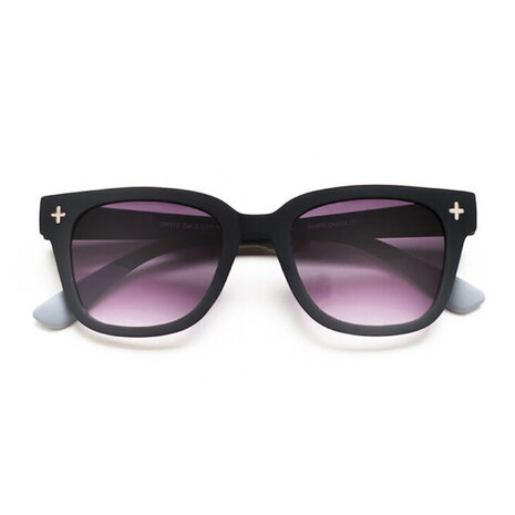 Okkia - Zonnebril GIOVANNI Classic Black met Donkere Glazen OK012-BK Okkia - Zonnebril GIOVANNI Classic Black met Donkere Glazen OK012-BK