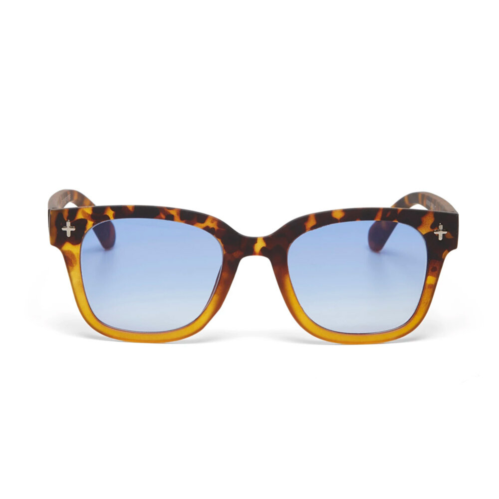 Okkia - Zonnebril GIOVANNI Havana Yellow met Blauwe Glazen OK012HY-BL Okkia - Zonnebril GIOVANNI Havana Yellow met Blauwe Glazen OK012HY-BL