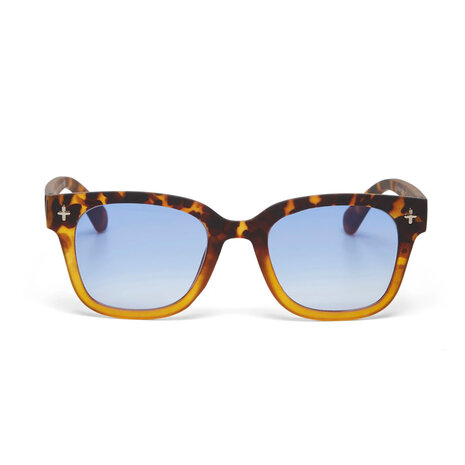 Okkia - Zonnebril GIOVANNI Havana Yellow met Blauwe Glazen OK012HY-BL Okkia - Zonnebril GIOVANNI Havana Yellow met Blauwe Glazen OK012HY-BL