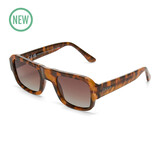 Okkia - Zonnebril ATENE Mask Classic Havana OK035-CH + polarized