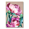 Melting Pot - Schilderij Fuchsia Bloemen op Canvas 80x120cm ingelijst Melting Pot - Schilderij Fuchsia Bloemen op Canvas 80x120cm ingelijst