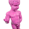 Melting Pot - Beeld Manneken Pis Fuck You Roze 20x45cm Melting Pot - Beeld Manneken Pis Fuck You Roze 20x45cm
