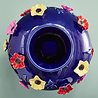 Melting Pot - Vaas Primavera Blauw Keramiek 35x37cm handgemaakt Melting Pot - Vaas Primavera Blauw Keramiek 35x37cm handgemaakt