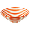 Melting Pot - Fruit Schaal Lebril Oranje-Wit Keramiek 15x40cm geglazuurd Melting Pot - Fruit Schaal Lebril Oranje-Wit Keramiek 15x40cm geglazuurd