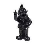 Melting Pot - Beeldje Kabouter Fuck You Zwart 20cm Melting Pot - Beeldje Kabouter Fuck You Zwart 20cm