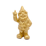 Melting Pot - Beeldje Kabouter Fuck You Goud 10cm Melting Pot - Beeldje Kabouter Fuck You Goud 10cm