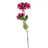 Colmore - Kunstbloem Dahlia Fuchsia 2 Bloemen op Steel 80cm Colmore - Kunstbloem Dahlia Fuchsia 2 Bloemen op Steel 80cm