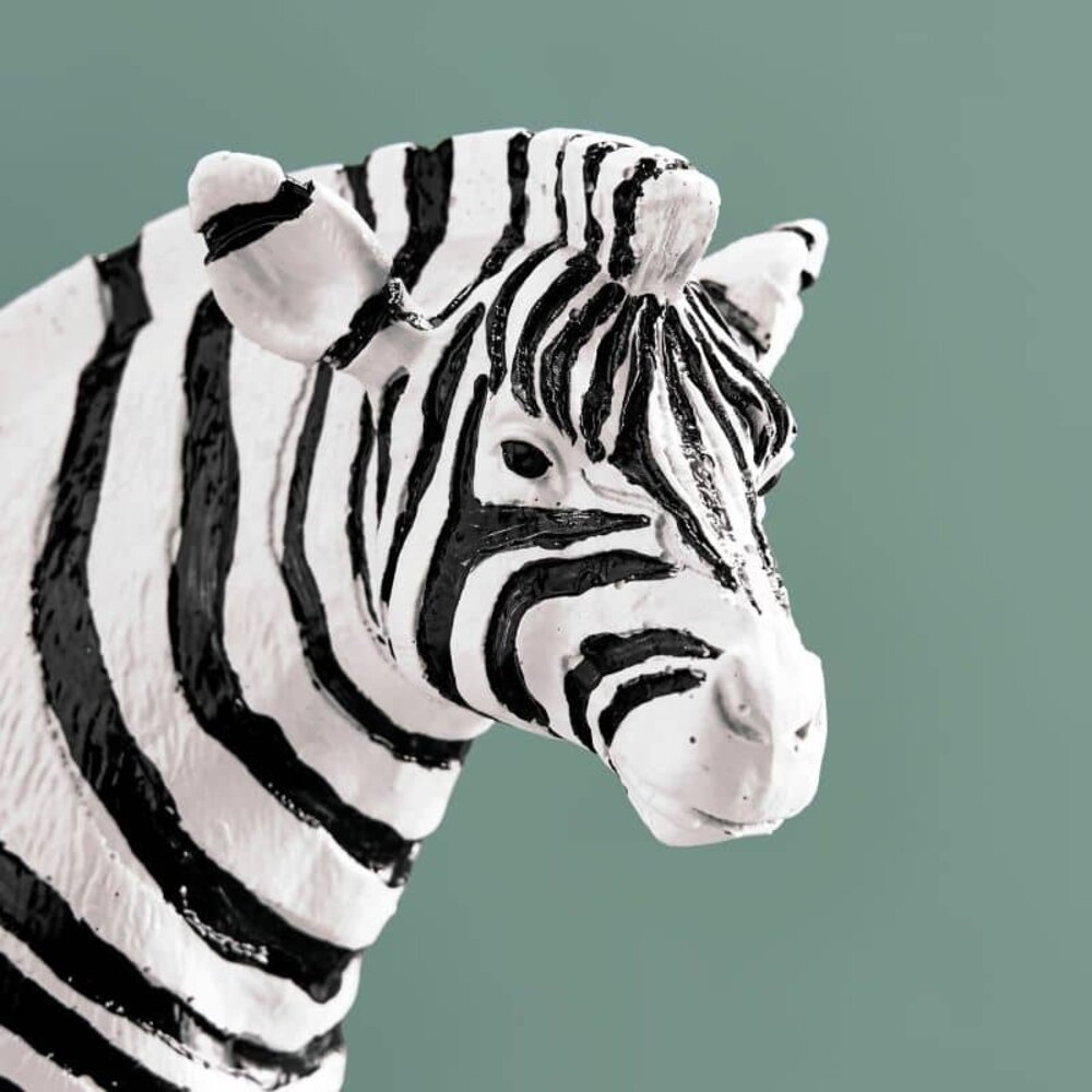 Werns - Kandelaar Zebra en Papegaaien Multicolor Metaal 27x45cm 2-houders Werns - Kandelaar Zebra en Papegaaien Multicolor Metaal 27x45cm 2-houders