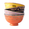 Pols Potten - Schaaltjes Grandpa Bowl Multicolor Porselein 12x6cm set van 4 Pols Potten - Schaaltjes Grandpa Bowl Multicolor Porselein 12x6cm set van 4