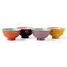 Pols Potten - Schaaltjes Grandpa Bowl Multicolor Porselein 12x6cm set van 4 Pols Potten - Schaaltjes Grandpa Bowl Multicolor Porselein 12x6cm set van 4