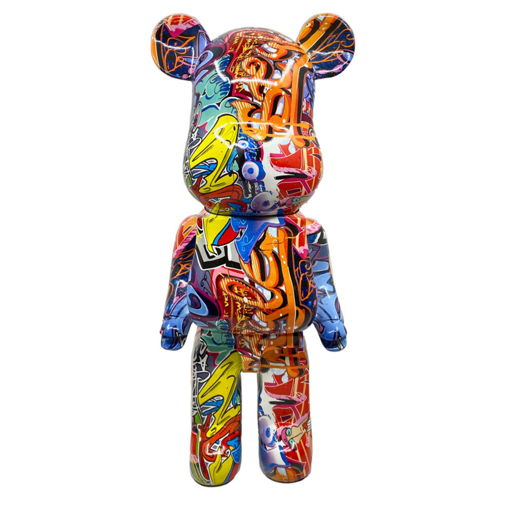 Melting Pot - Beeld Design Beer met Unieke Graffiti Print 20x50cm